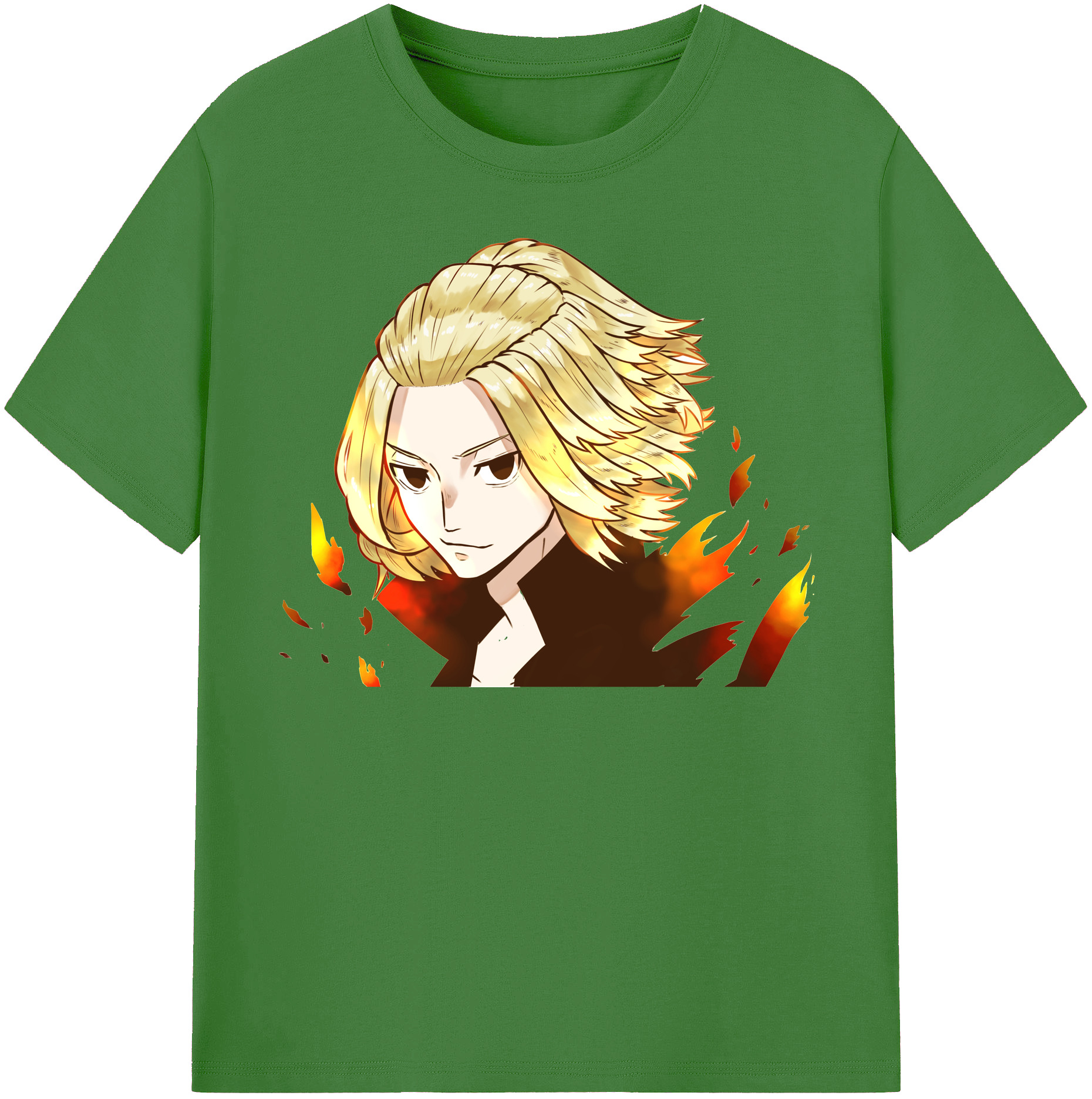 （画像用） 東京リベンジャーズ Tokyo Revengers レディースカジュアルプリントTシャツ（綿100％）